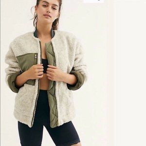 Free People We The Free Rivington Sherpa Jacket